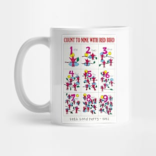 COUNT TO NINE WITH RED BIRD Mug